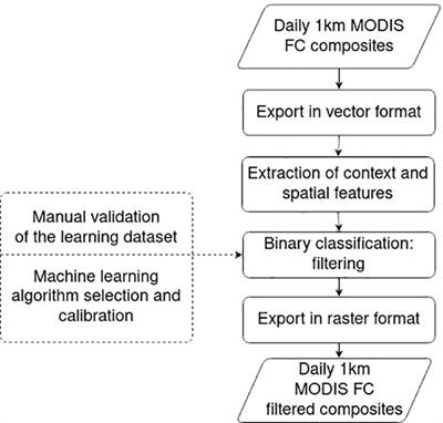 Filtering out false Sargassum detections using context features